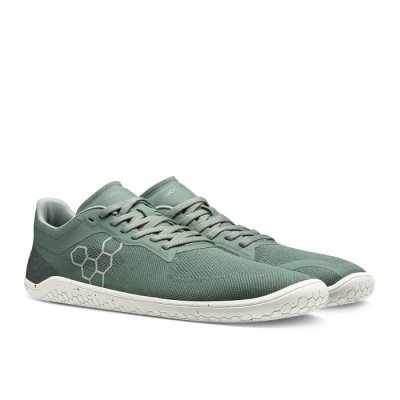 Vivobarefoot Geo Racer II - Pánské Tenisky Zelene (IZH653710)